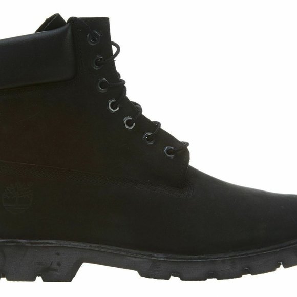 Timberland Men's 6'Inch Basic Waterproof Suede Nubuck Boots Black 19039 ALL SIZE
